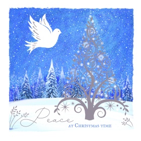 Peace At Christmas Time Christmas Card